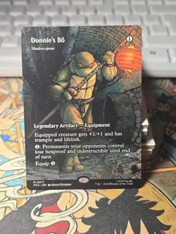 MTG Teenage Mutant Ninja Turtles: Donnie's Bo - Shadowspear Borderless NON FOIL - Image 1