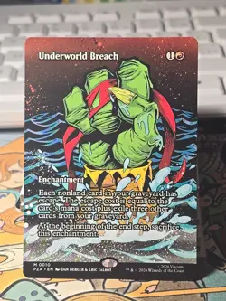 Underworld Breach Borderless Teenage Mutant Ninja Turtles NM ENG #0010 Non-Foil - Image 1