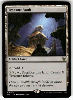 TREASURE VAULT #180 MTG COMMANDER: AETHERDRIFT RARE - Image 1