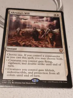 Akroma's Will Commander: Modern Horizons 3 Regular - Image 1