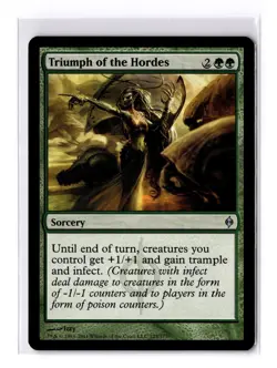 MTG - Triumph of the Hordes 123/175 New Phyrexia (NPH) Regular - LP - Image 1