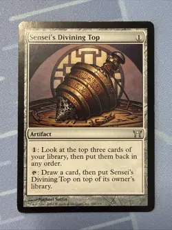 Sensei’s Divining Top 268/306 Champions Of Kamigawa Magic The Gathering 2004 - Image 1