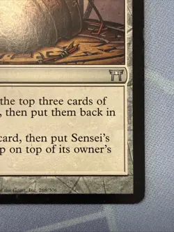 Sensei’s Divining Top 268/306 Champions Of Kamigawa Magic The Gathering 2004 - Image 4