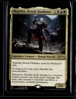 Maarika, Brutal Gladiator - 15 - SLX - NM - MTG Magic the Gathering - Image 1