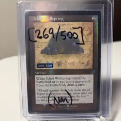 Ichor Wellspring Foil Retro Frame Serialized /500 MTG - Image 1