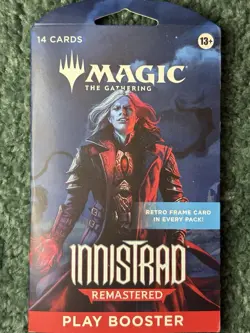 Magic Innistrad Remastered Sleeved Play Booster Factory Sealed Lot of 16 - Image 2