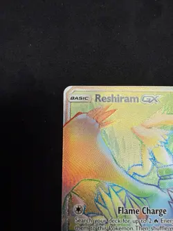 Pokemon Reshiram GX 71/70 (Secret Rare) Dragon Majesty - Image 3