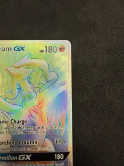 Pokemon Reshiram GX 71/70 (Secret Rare) Dragon Majesty - Image 4