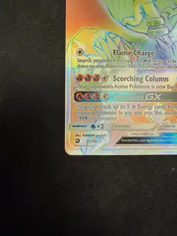 Pokemon Reshiram GX 71/70 (Secret Rare) Dragon Majesty - Image 5