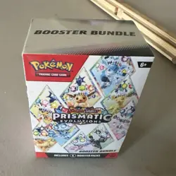 Pokemon TCG Prismatic Evolutions Booster Bundle Box – 6 Booster Packs - Image 1