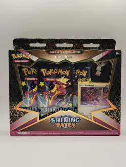Pokemon Shining Fates Mad Party Pin Collection Box Sealed New Bunnelby 820650808685 - Image 1