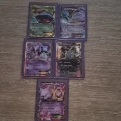Pokemon TCG Venusaur EX, Altaria EX, Mewtwo EX, Tyranitar EX Card Lot (5 Cards) - Image 1