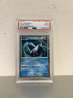 PSA 4 Lugia - Call Of Legends Shiny Holo SL7 Vintage 2011 Pokemon Card - Image 1