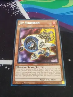 Yu-Gi-Oh Jet Synchron MZMI-EN044 Maze of Millennia Yugioh Free Shipping! - Image 1