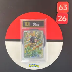 2025 Pokemon TCG S-Chinese Lechonk CSV5C 137/129 AR Grade10 - Image 1