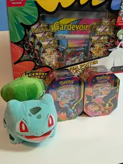 Pokemon TCG - Ascended Heroes Premium Poster Collection + Tins + Bulba pet! ❤ - Image 3