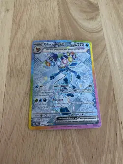 Glaceon EX 150/131 Prismatic Evolutions SIR Special Illustration Pokemon ❄ NM - Image 2