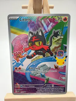 Litten (#044) - Holofoil ME - Mega Evolution Promos NM Pokemon - Image 1