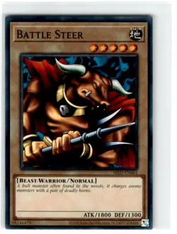 Yu-Gi-Oh! Battle Steer Common MRD-EN064 Moderately Played Unlimited - Image 1