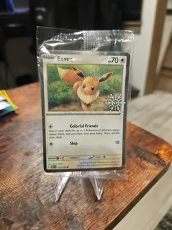 Sealed Holiday Stamped Eevee 133/165 Sealed Pokemon 151 Card - NM - Image 2