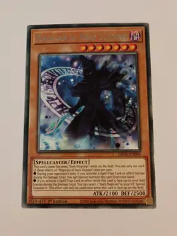 Yugioh - Magician of Dark Illusion (Rare) (1st Edition) - LED6-EN006 LP - Image 1