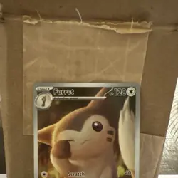 Furret Illustration Rare 168/159 Journey Together POKEMON NEAR MINT ships fast - Image 2