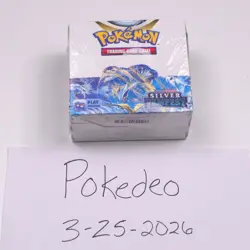 Silver Tempest Booster Box Pokemon TCG Sword & Shield Sealed New 36 Packs - Image 2