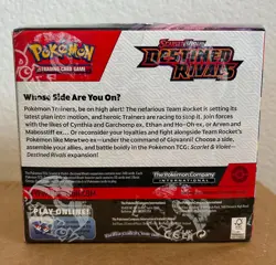 Pokemon TCG Scarlet & Violet Destined Rivals Booster Box Sealed - Image 3