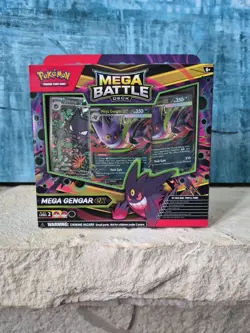 Pokemon TCG Mega Battle Deck Mega Gengar Ex Rare Mint Promo Factory Sealed NEW🔥 - Image 1