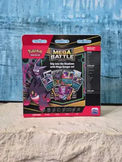 Pokemon TCG Mega Battle Deck Mega Gengar Ex Rare Mint Promo Factory Sealed NEW🔥 - Image 2