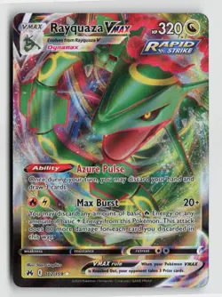 Pokemon - Rayquaza VMAX (102) - 102/159 Crown Zenith - Ultra Rare - NM - Image 1