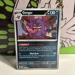 Gengar 050/088 Reverse Holo - Perfect Order Pokemon Card - NM - Image 1