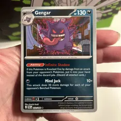 Gengar 050/088 Reverse Holo - Perfect Order Pokemon Card - NM - Image 4