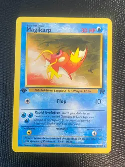 Magikarp Team Rocket Uncommon NM Pokemon 47/82 1st Edition - FREE SHIPPING !! - Image 1