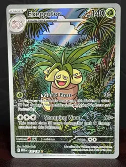 Exeggutor 135/132 Pokemon TCG Me01 Mega Evolution Base Illustration Rare (MINT) - Image 5