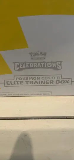25th Anniversary Celebrations Pokemon Center Elite Trainer Box ETB sealed - Image 3
