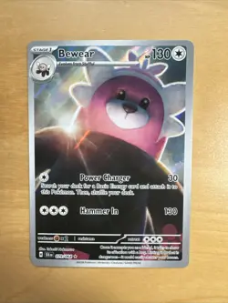 Pokemon Bewear Illustration Rare Holo 079/064 Shrouded Fable - Image 1