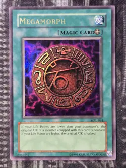 MEGAMORPH - Magic Ruler - Ultra Rare LP Light Play MRL-061 Unlimited - Image 1