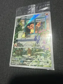 Pokemon TCG Charmander Obsidian Flames #044 Black Star Promo Card, Sealed - Image 1