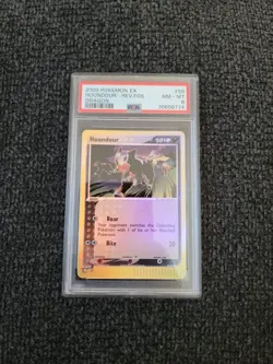 Pokemon EX Dragon Reverse Holo Houndour eReader 59/97 - PSA 8! PK491 - Image 1