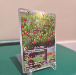 Applin 185/167 Twilight Masquerade Illustration Full Art Holo Pokemon Card NM/M - Image 2