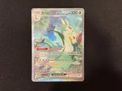 Pokemon TCG Serperior EX 164/086 SIR Black Bolt Card Near Mint English - Image 1
