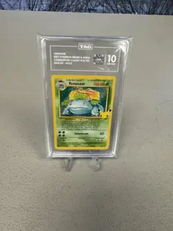 TAG 10 Vensaur 15/102 2021 Pokemon Sword & Shield Celebrations Classics Holo - Image 1