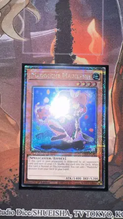 RA04-EN185 Madolche Magileine Quarter Century Secret Rare YuGiOh STAMPEDE - Image 1
