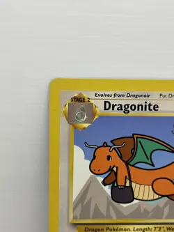 1999 Pokemon WB Kids Presents Dragonite Movie Promo #5 WOTC LP STAMPED - Image 2
