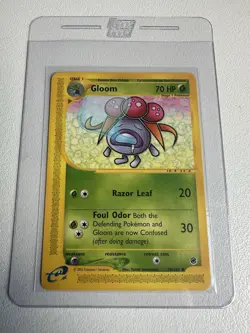 Gloom 78/165 Expedition Uncommon WOTC Vintage Pokemon - Image 1