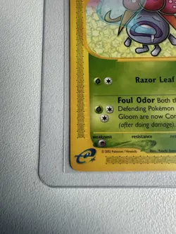 Gloom 78/165 Expedition Uncommon WOTC Vintage Pokemon - Image 2