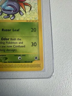 Gloom 78/165 Expedition Uncommon WOTC Vintage Pokemon - Image 5