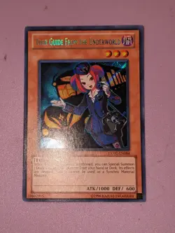 YuGiOh Tour Guide From the Underworld EXVC-EN084 Secret Rare 1st Edition NM - Image 1