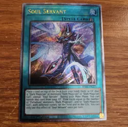 Yu-Gi-Oh! Soul Servant RA03-EN271 Quarter Century Rare 1st Ed NM - Image 1